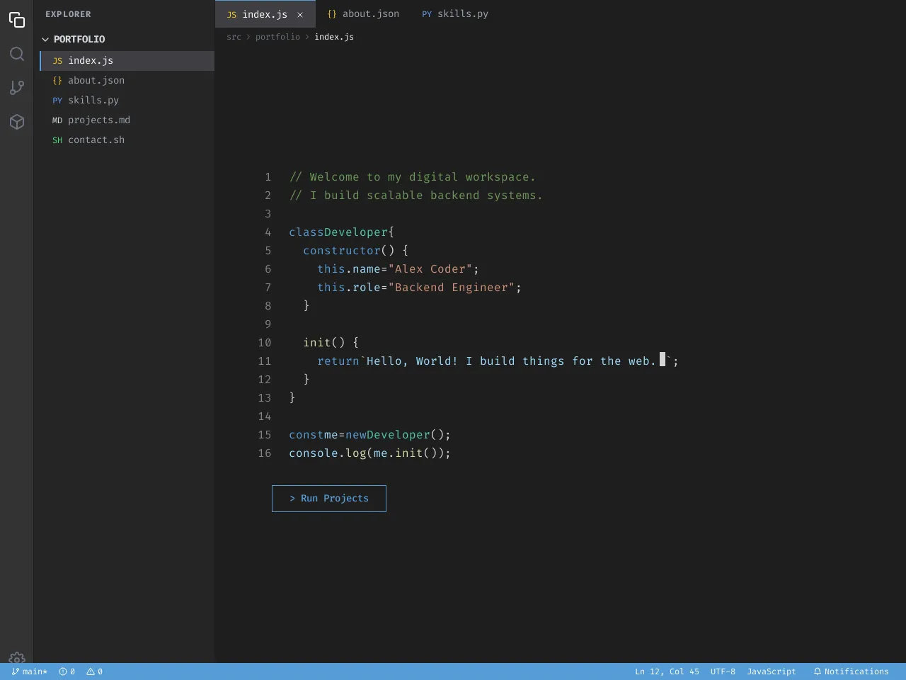 Codefolio