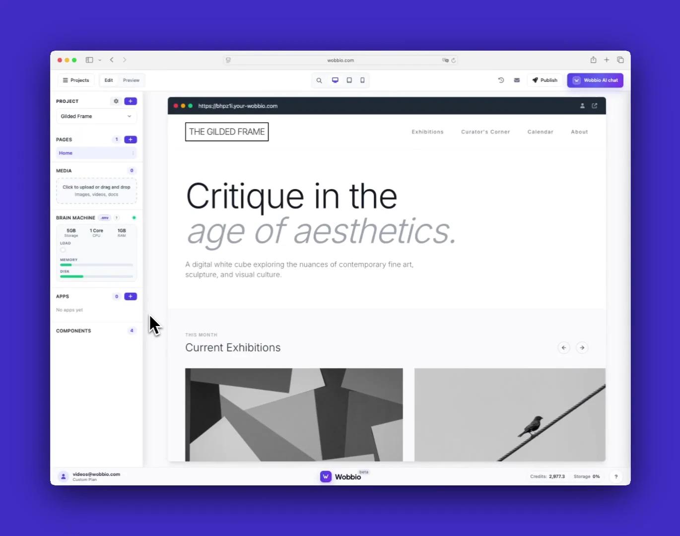 How to customize AI chat settings
